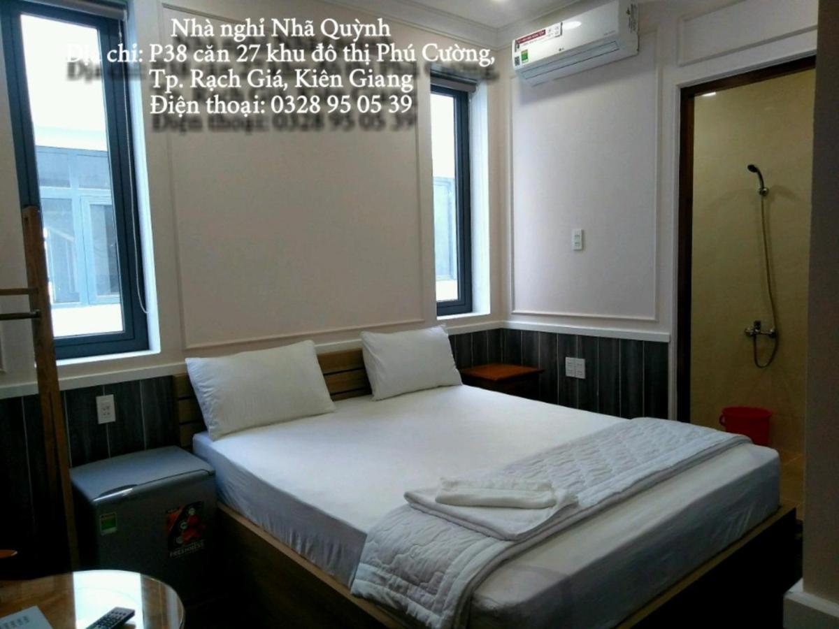 Nhã QuỳNh Hotel Rạch Gia Exteriör bild