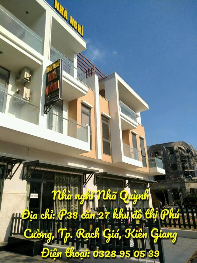 Nhã QuỳNh Hotel Rạch Gia Exteriör bild