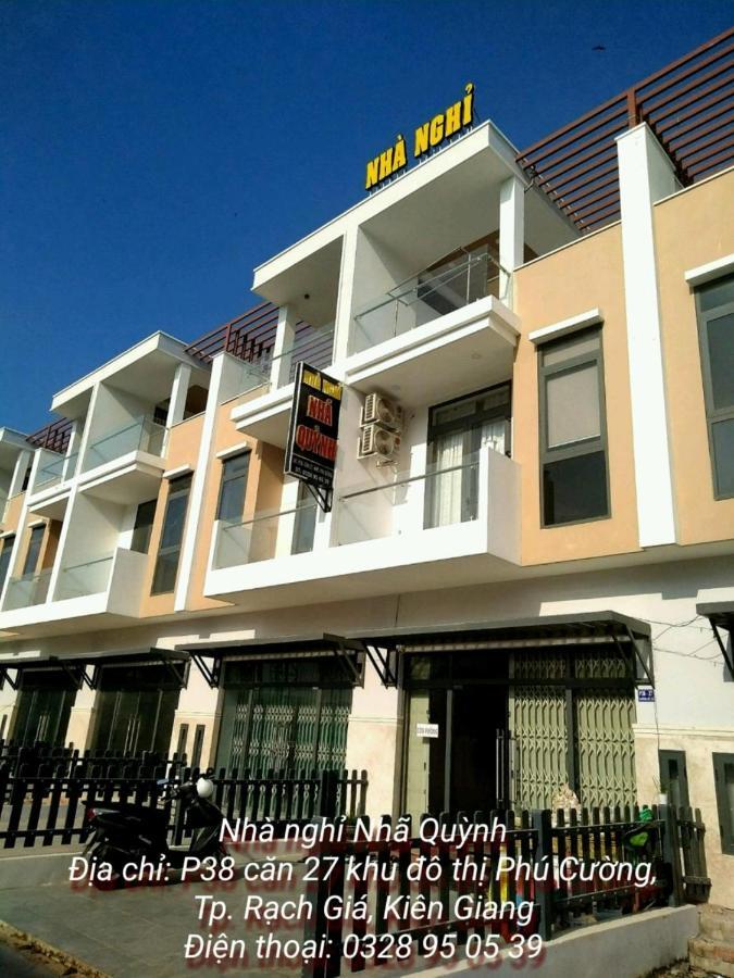 Nhã QuỳNh Hotel Rạch Gia Exteriör bild