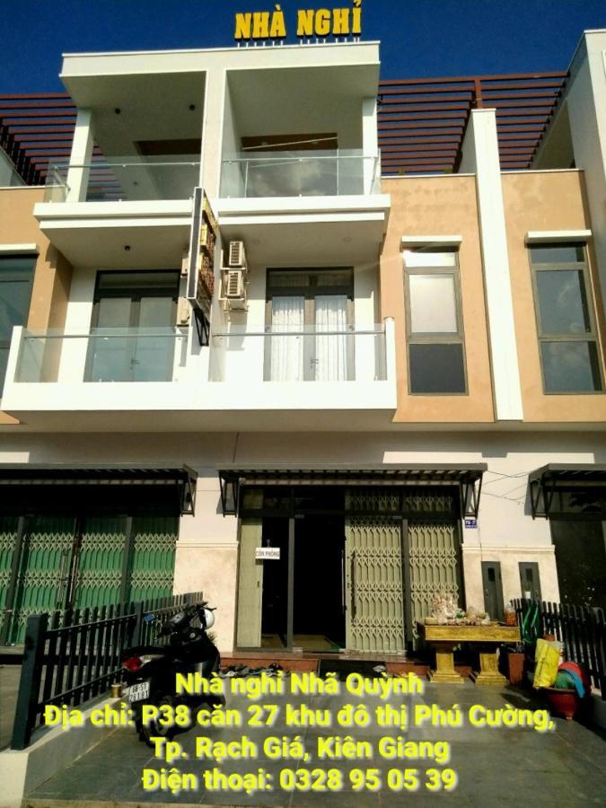 Nhã QuỳNh Hotel Rạch Gia Exteriör bild