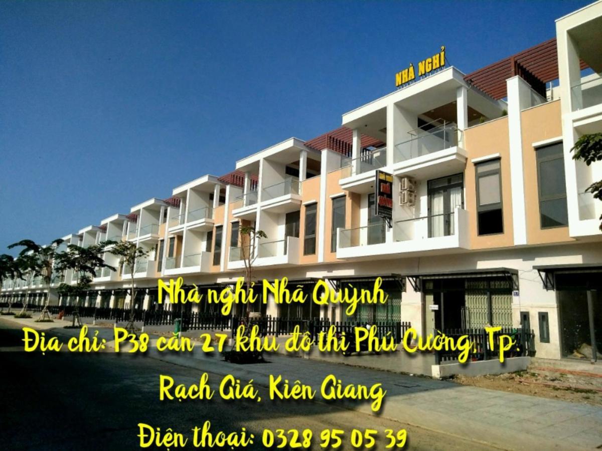 Nhã QuỳNh Hotel Rạch Gia Exteriör bild